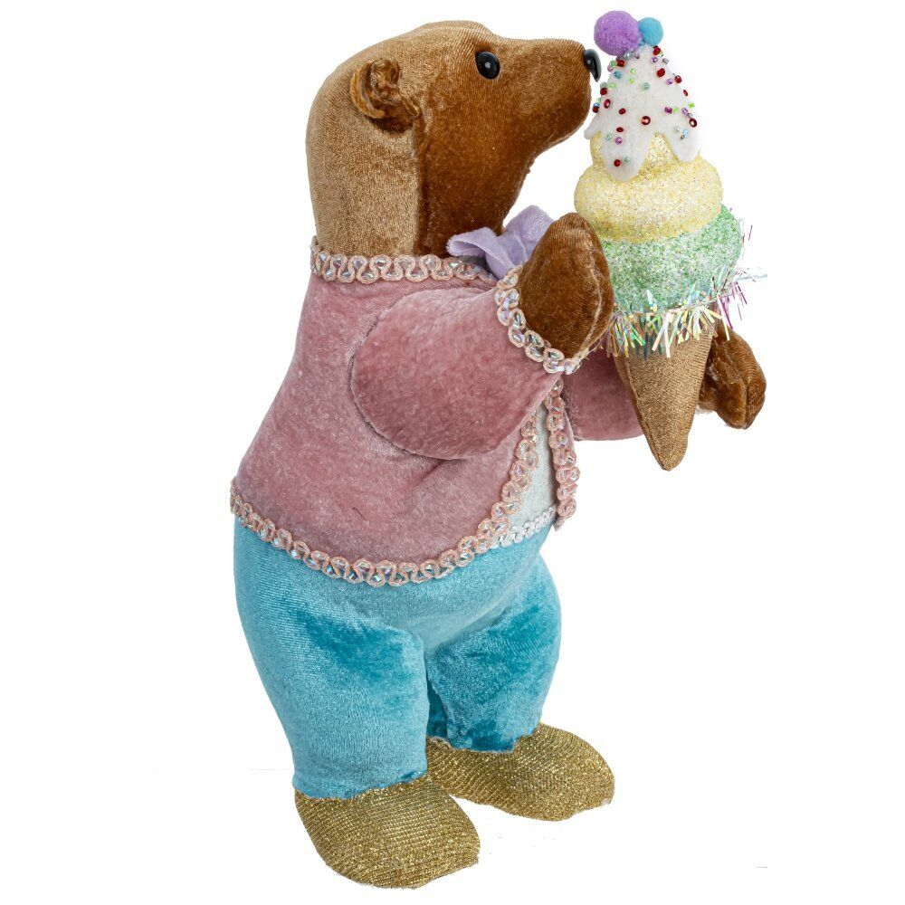 GAEM Украшение новогоднее "Медвежонок", L12 W17 H30 см, 2в.