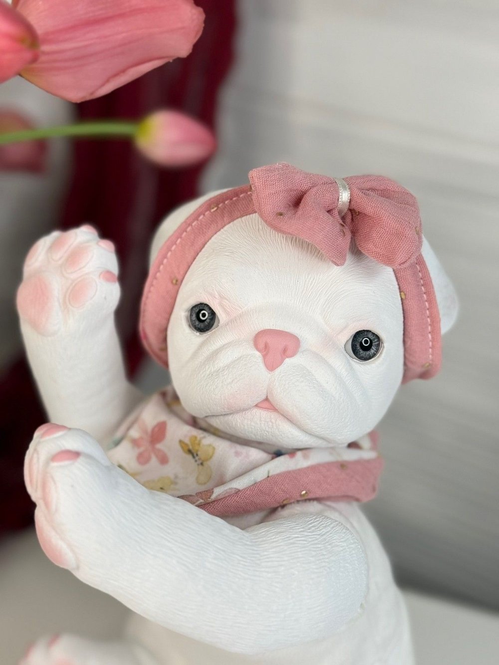 Игрушка мягконабивная 35см AniReal Бульдог (60111)