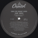 Frank Sinatra / Songs For Swingin' Lovers (LP)