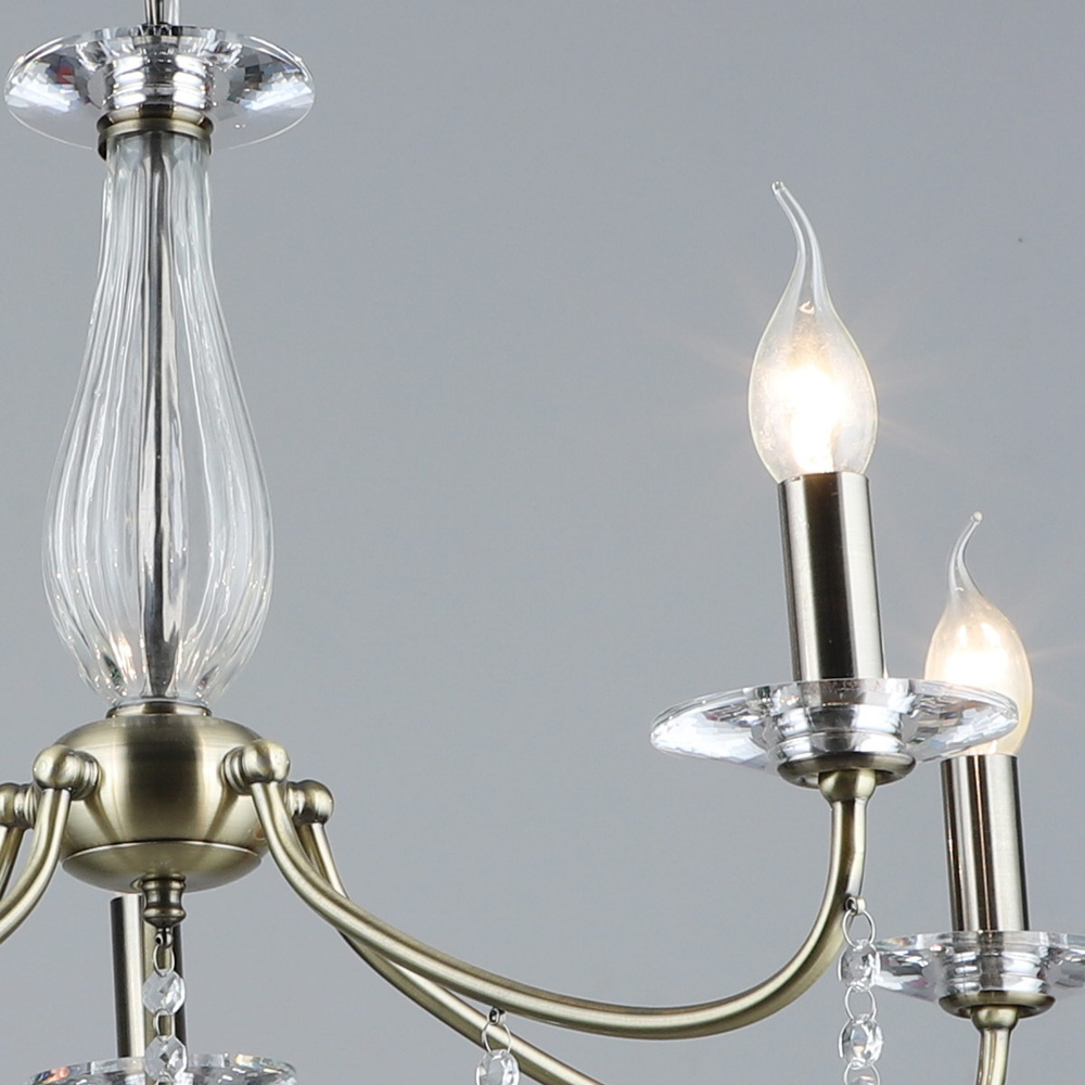 Люстра потолочная Reluce E14  03953-0.4-05 AB