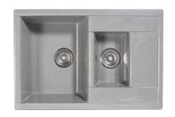 Мойка каменная S-16 глянец (Sim Gran), Серый