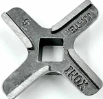 Нож для мясорубки №5 диаметр 45ммм, 9x9мм Philips, Bosch Siemens  PH004 MFW1501 (BS001)