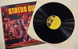 Винтажная виниловая пластинка LP Status Quo Down The Dustpipe (UK 1975)