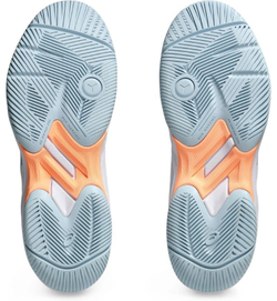 Женские кроссовки для бадминтона/сквоша Asics Gel-Court Hunter 3 - white/grey blue