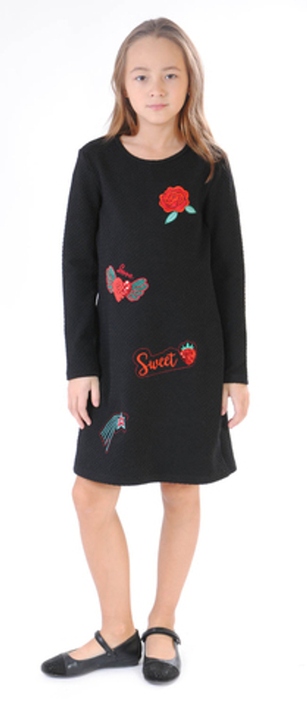 Платье трикотажное для девочки 9-16 лет Fleur de Vie
