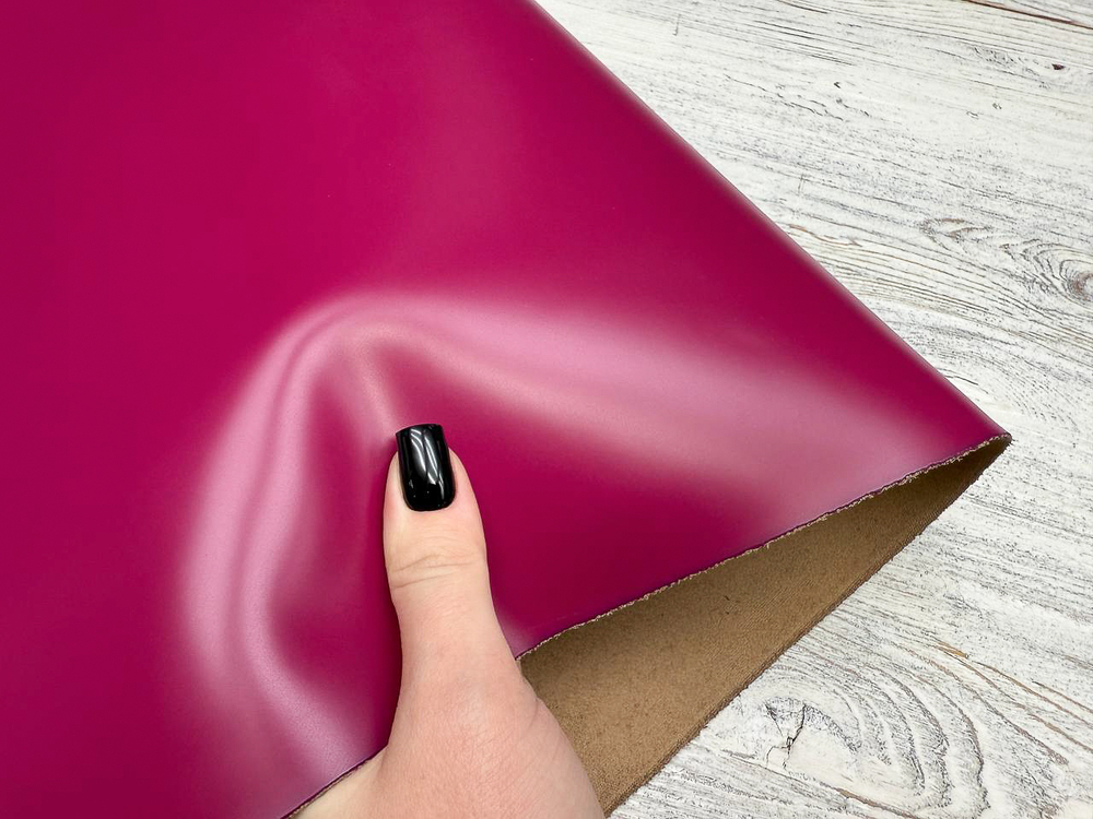 Bolero Opaco Fuxia (1,5-1,7 мм), цв. Розовый, натуральная кожа