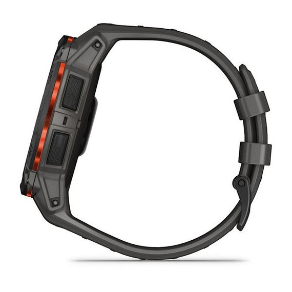 Умные часы Garmin Instinct 3 Solar 50 mm Black with Charcoal Band (010-02935-00)