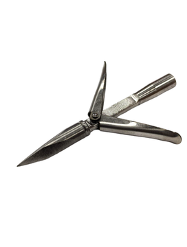 Наконечник трехгранный с двумя лепестками №4 (скруч.голова)