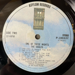 Винтажная виниловая пластинка LP Eagles One Of These Nights (Japan 1975) (No Obi)