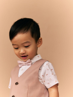 Комплект из трех предметов для мальчика Next E51-034, Белый, Розовый