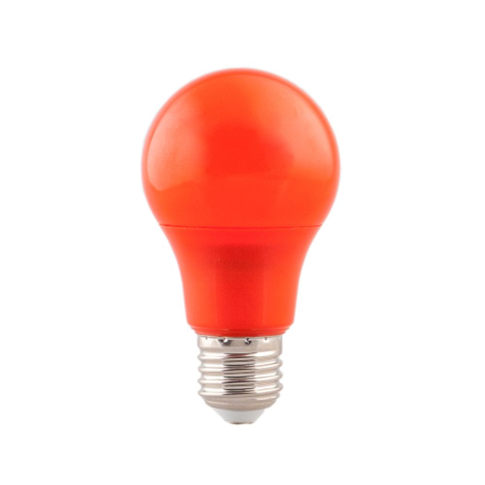 Лампа светодиодная ЭРА STD ERARL50-E27 3Вт груша красный для белт-лайт Е27 | Лампы светодиодные Белт-Лайт