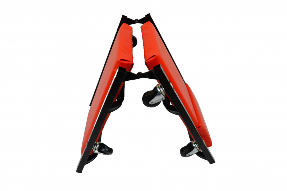 Лежак раскладной низкопрофильный красный GWC-3 Great Wolf