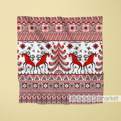 Платок с принтом 