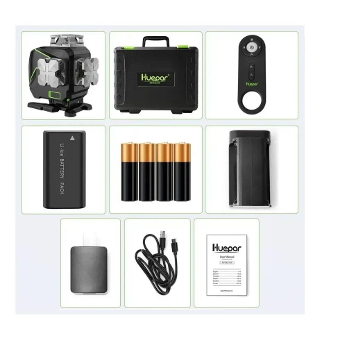 Лазерный уровень Huepar S04CG 4D