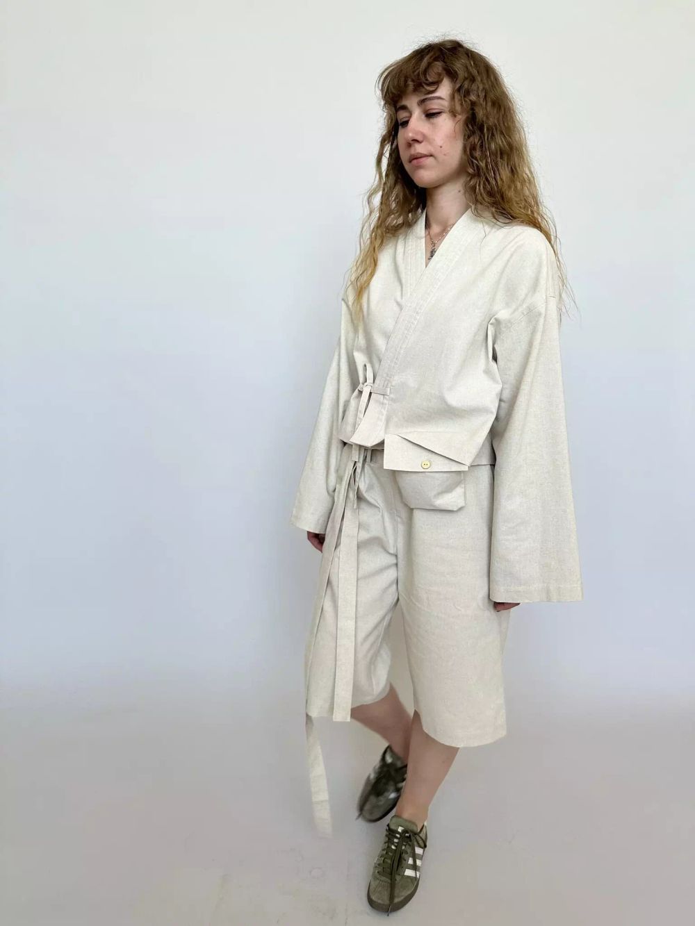 Шорты Tishi.Ti Хакама молочные