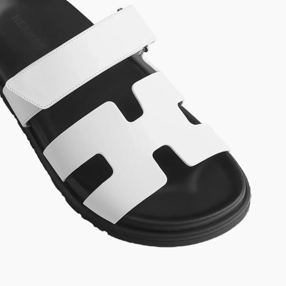 Hermes Chypre Sandal "Blanc"