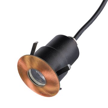 Уличный светодиодный светильник ip384318 латунь 3000K 5W Ipogeo Lightstar