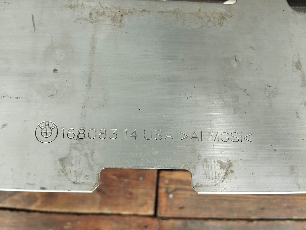 Усилитель переднего бампера BMW X3 (G01) 17-нв Б/У Оригинал 51117399911