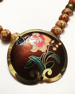 Крупное колье Cloisonné SITI