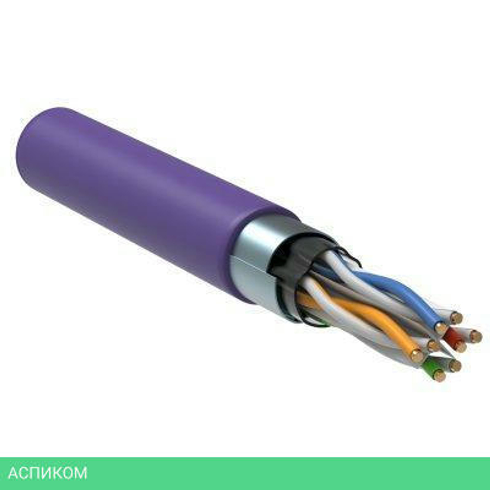 Кабель витая пара ITK LC1-C604-326 305м фиолетовый