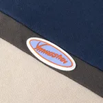 Поло Ymkashix серое / темно-синее