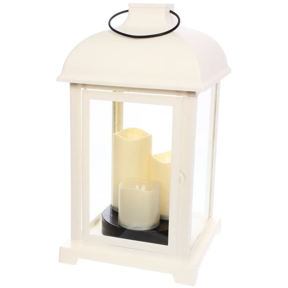 Сувенир с подсветкой «Волшебная лампа» 24,5*24,5*45 см (работает от 3*ААА), Белый