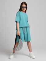 Костюм для девочки Азарт-1 Виотекс ЗЕЛЁНЫЙ