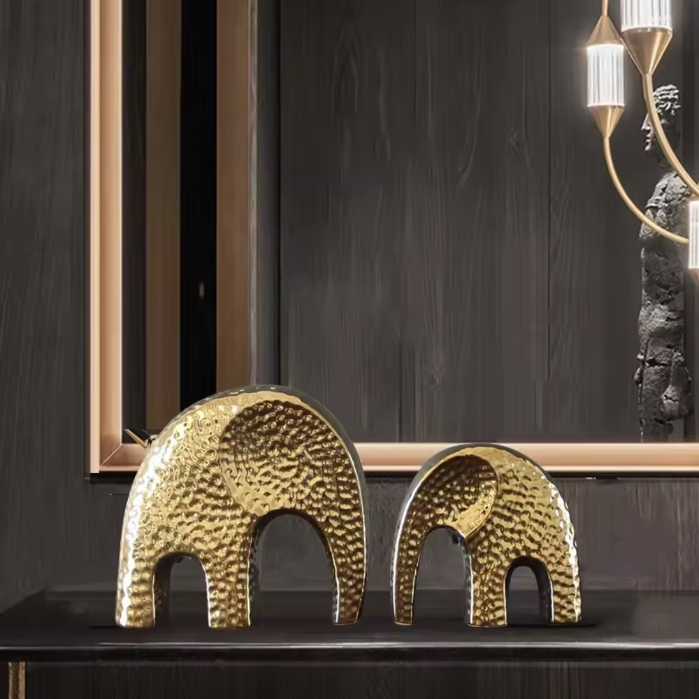 Статуэтка Polka dot ceramic elephant