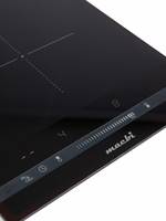 Индукционная варочная панель MACBI GK-ID 303619 EB-P: шнур с вилкой, 2 конфорки 3600Вт, непрерывный нагрев, черный/матовый