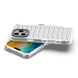 Противоударный прозрачный чехол Ridge Case для iPhone 16 Pro Max