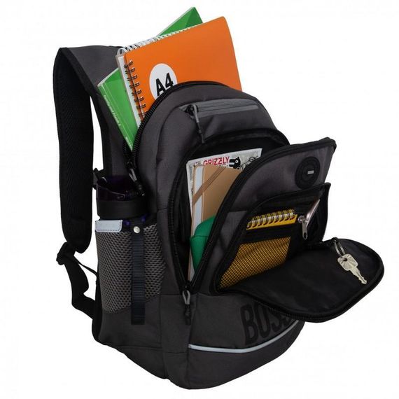 Çanta \ Bag \ RB-450-3 Рюкзак школьный (/4 серый)