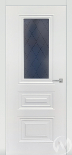 Дверь Эмаль (Тип Имидж-2; 90; ост; эмаль белая)