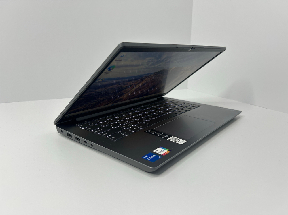 Ноутбук Lenovo IdeaPad 3 14ITL6 (82H7004URU) 14"/Intel Core i5 1135G7/RAM 8GB/SSD 512GB/Intel Iris Xe Graphics/1920*1080/IPS/Windows 11/Подсветка кл-ры: LED/Серый. Состояние: Уценка/ царапины на матрице