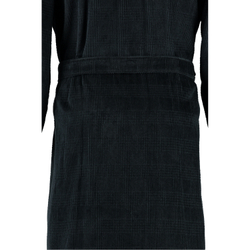 Велюровый халат мужской с воротником 8725 коричневый от Cawö Германия