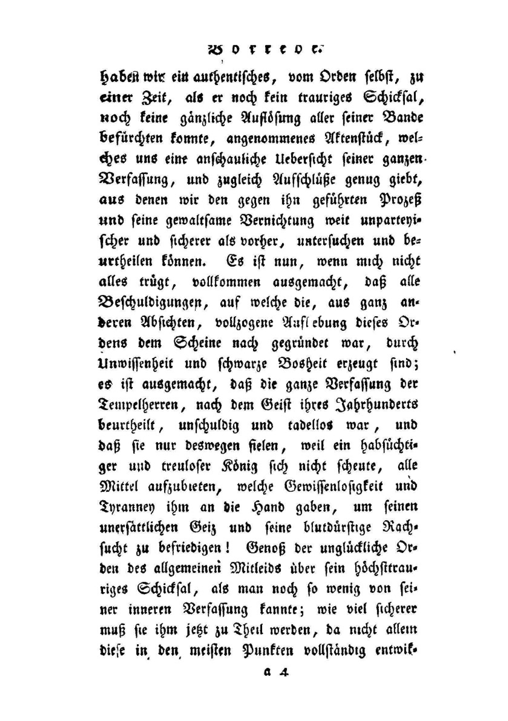 Statutenbuch Des Ordens Der Tempelherren. Erster theil | Friedrich Münter