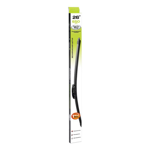 Щетка стеклоочистителя Lucky way, бескаркасная, 26"/65 см, SCHET164
