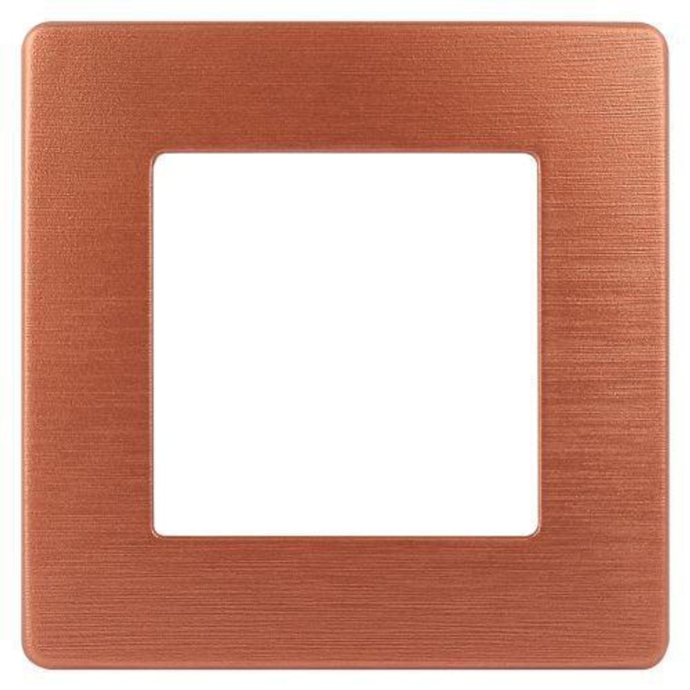 Рамка 1-м 12-5101-14 сатин медь Эра Б0052507 Рамка 1-м 12-5101-14 сатин медь Эра Б0052507