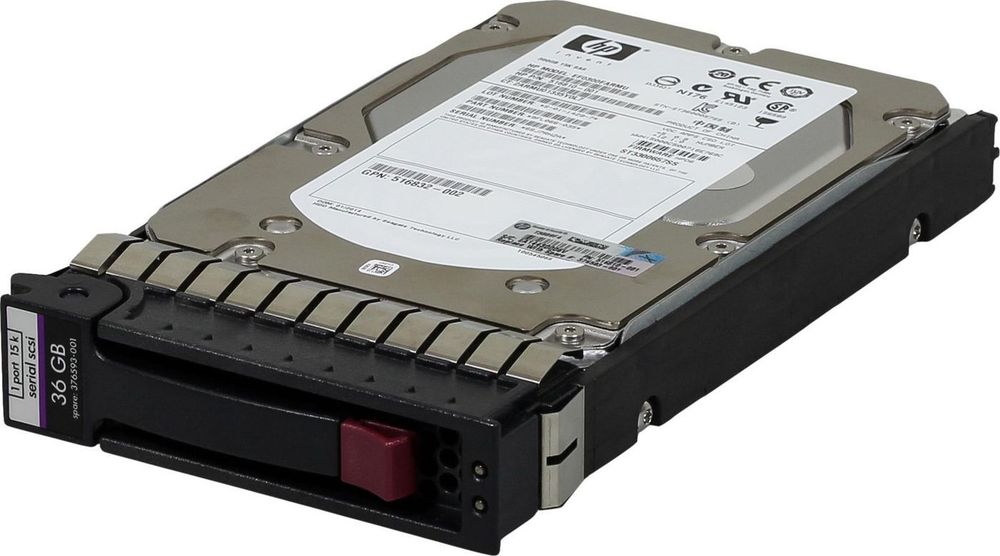 Жесткий диск HP LFF SAS 36GB 15K 3.5&quot; Hot-Plug 375874-001