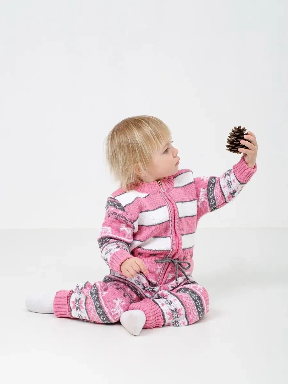 Комбинезон вязаный