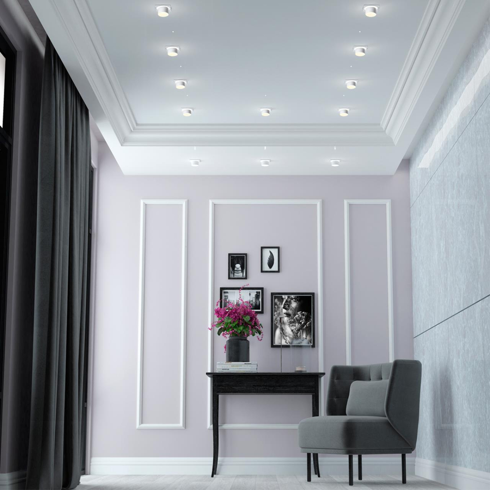 370718 SPOT NT21 510 белый Светильник встраиваемый IP20 GU10 9W 235V LIRIO