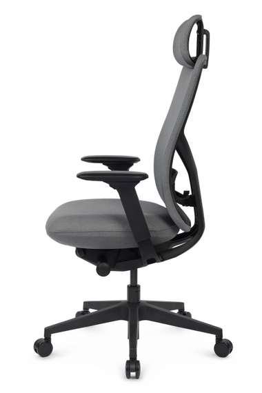 Кресло Antler EAN-001A Черный пластик/Серый