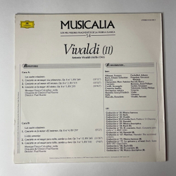 Винтажная виниловая пластинка LP Musicalia 54. Vivaldi Вивальди Четыре Сезона (Spain 1987)