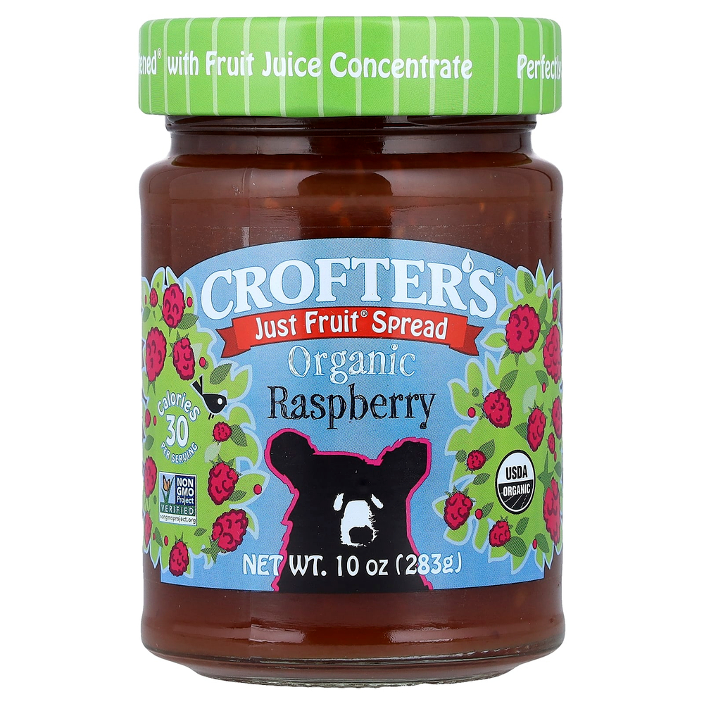 Crofter's Organic, органический спред Just Fruit®, со вкусом малины, 283 г (10 унций)