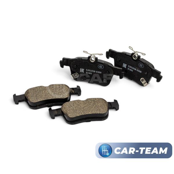 Колодки тормозные задние (керамические) Changan CS55 (арт. ZCP-1247)
