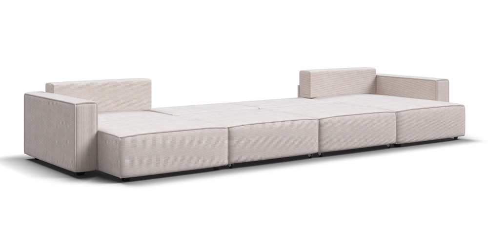 П-образный диван BOSS SOFT MODOOL Вельвет CORD бежевый