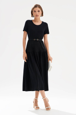 51744 Платье женское (черный)