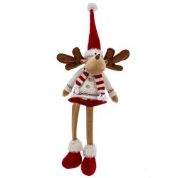 GAEM Игрушка набивная "Олень", L20 W9,5 H42/15 см, 2в.