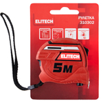 Рулетка ELITECH 5м*25мм с автостопом   310302