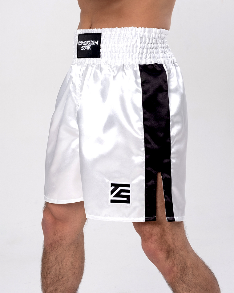 Шорты для бокса Tomorrow Star белые