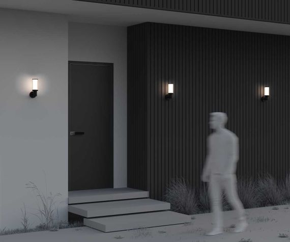 Уличный настенный светильник Maytoni Outdoor O502WL-01B